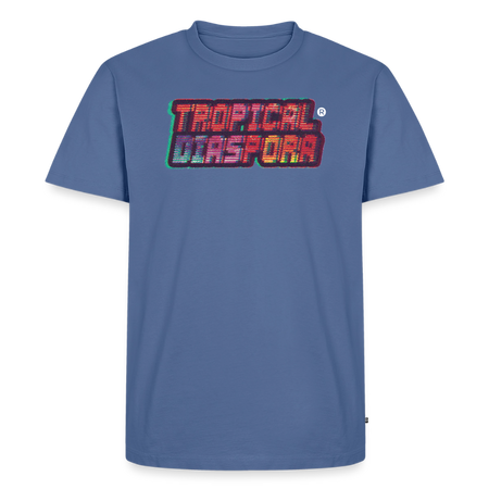 Tropical Diaspora Recrods - Garrincha #7 Jersey - stone blue