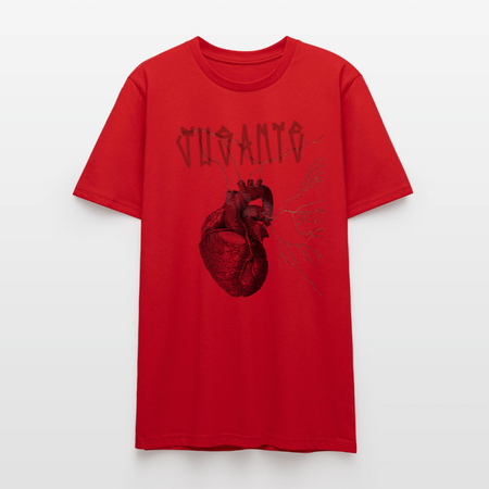 Projeto Jusante – The Confluence Tee - Stanley/Stella CRAFTER Unisex T-Shirt - red