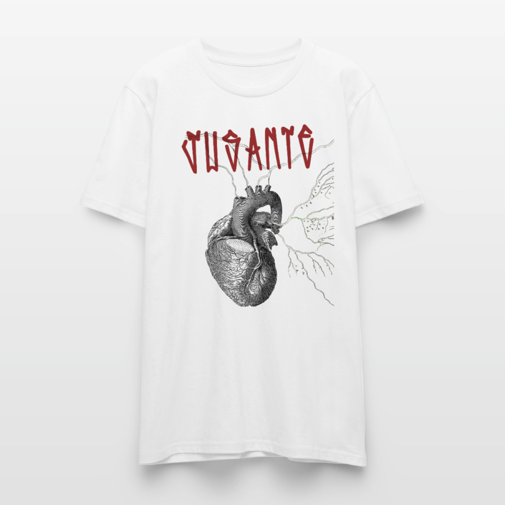 Projeto Jusante – The Confluence Tee - Stanley/Stella CRAFTER Unisex T-Shirt - white