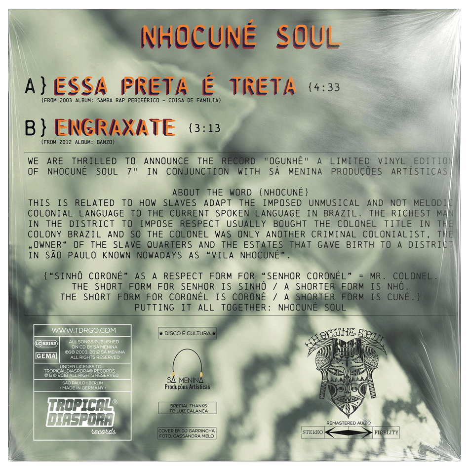 Ogunhê by Nhocuné Soul 7 Inch