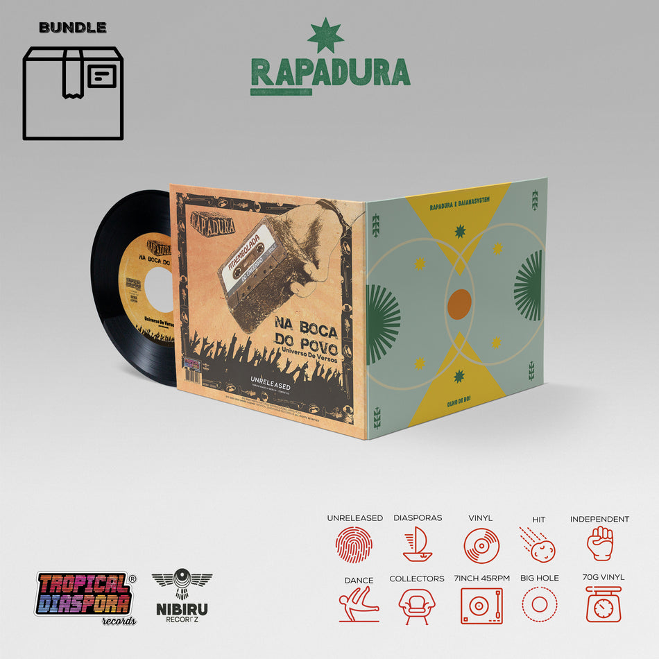 CANTO EMBOLADO bonus 7 inch by Rapadura & BaianaSystem
