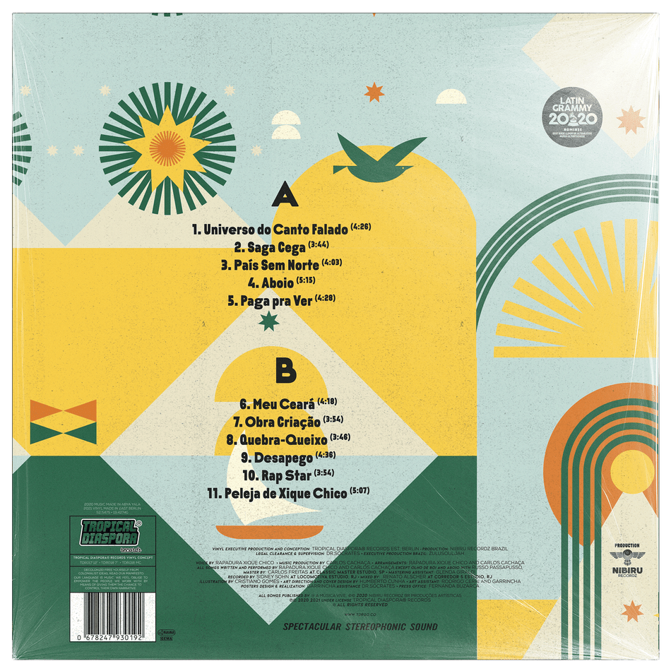 Universo do Canto Falado Album