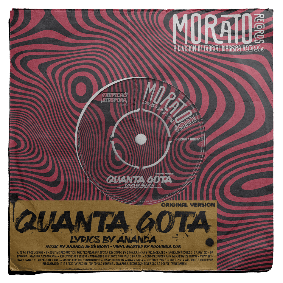 ANANDA • Quanta Gota, TDR077 • Morato Records by TDR® • PRE-ORDER / pré-venda