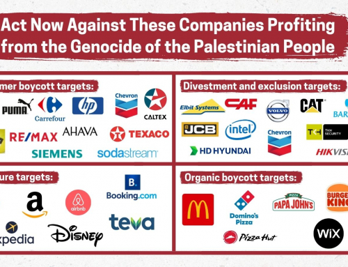 Berlin Feb 11 (TDR®): Act Now Against These Companies Profiting from the Genocide of the Palestinian People